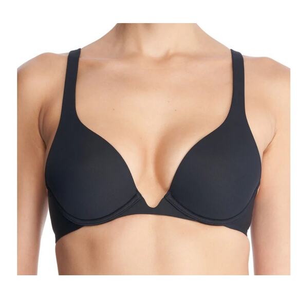 Natori Verge Convertible Plunge Contour Underwire Bra black size 36D - Picture 1 of 5